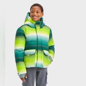 NWT All in Motion Boys' Puffer Jacket